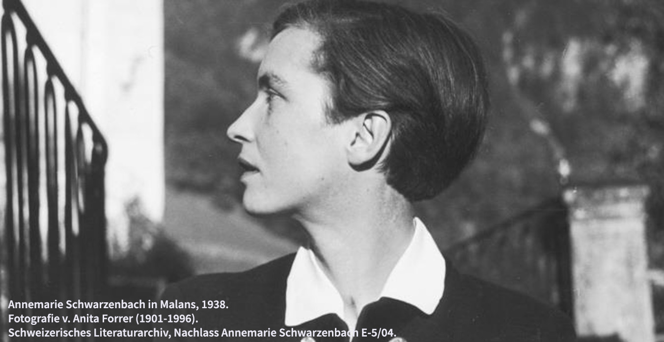 Foto von Annemarie Schwarzenbach.