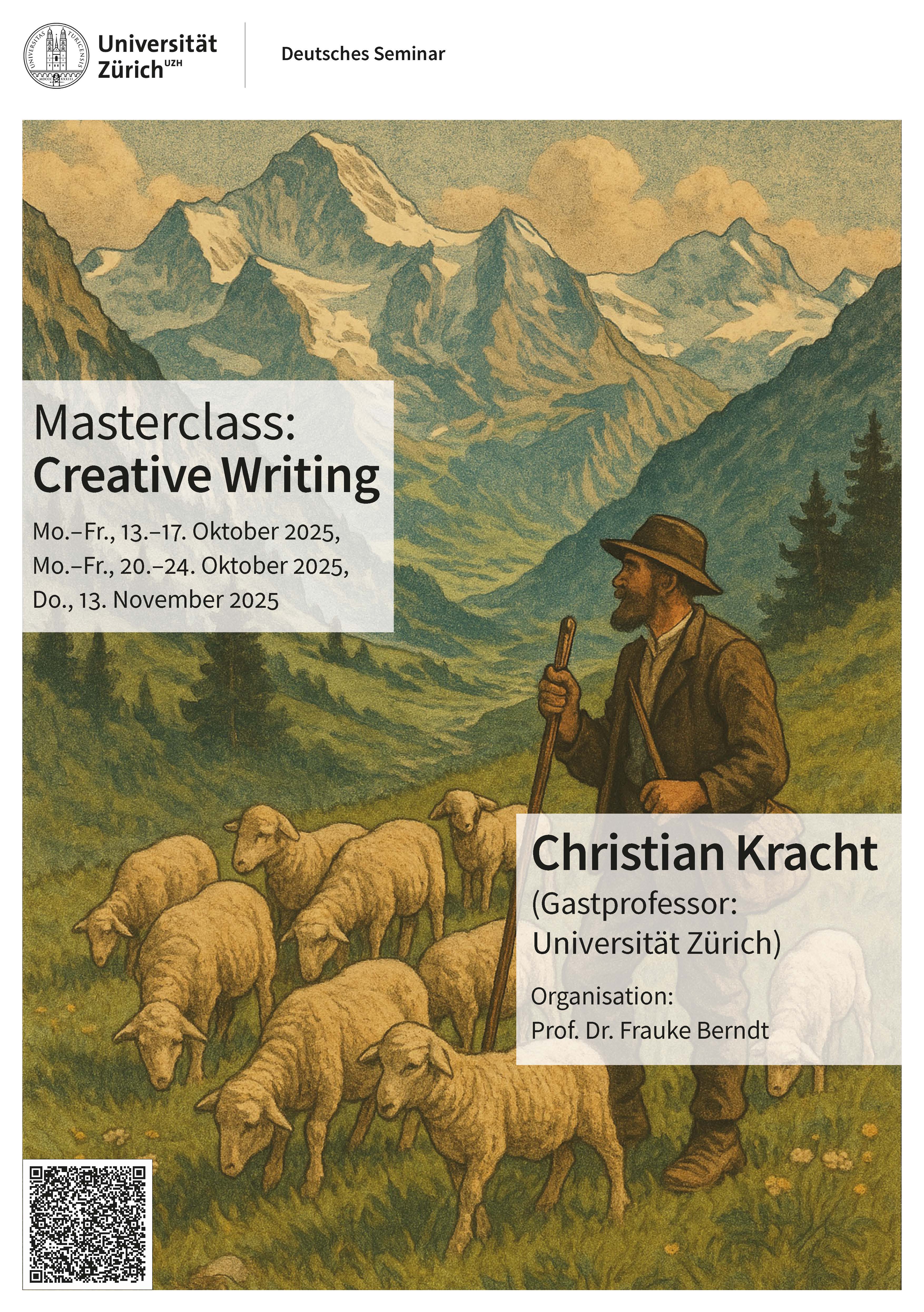 Masterclass Christian Kracht 2025